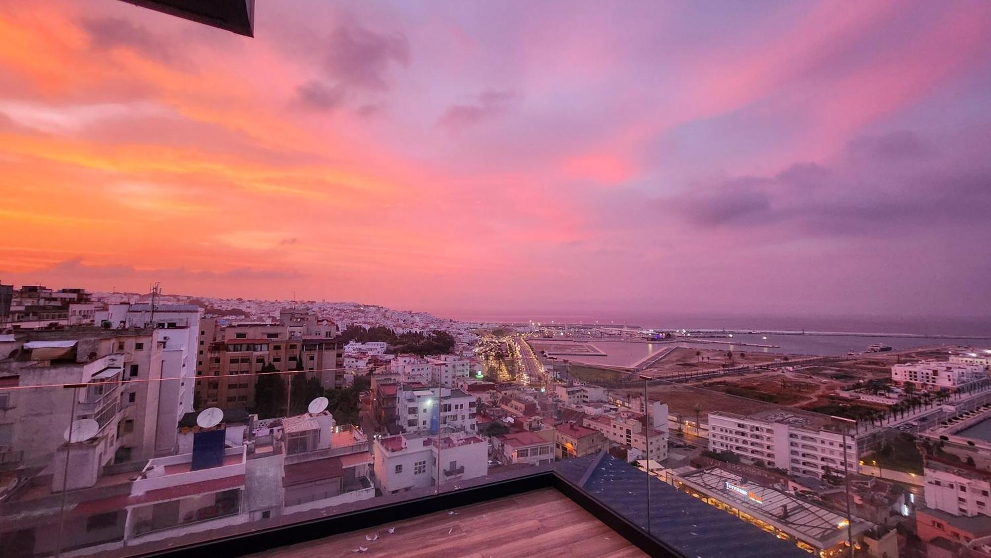 Magnifique Penthouse 160M2 Terrasse 90M2 Vue Mer Tanger Exterior foto